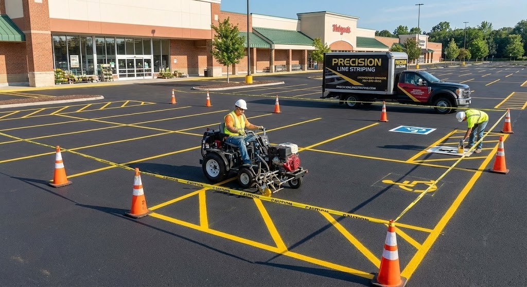 Parking Lot Line Painting